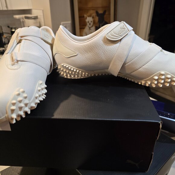 Puma Mostro Leather Frosted Ivory 402273-02 Mens Size 10.5 (10) Shoes Sneakers - Picture 3 of 15